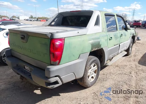 2002 Chevrolet Avalanche 1500 из США, поврежденный, VIN 3GNEK13T12G279430